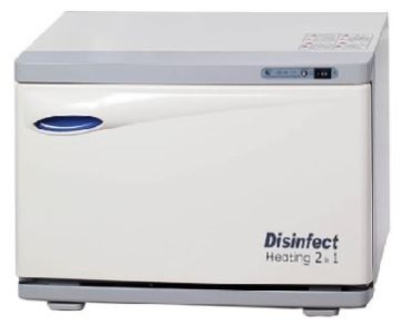 Electric T owel warmer, 1-door, 2-shelf