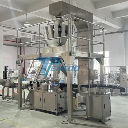 Automatic Can Bottle Granule Snack Food Oats Filling Machine