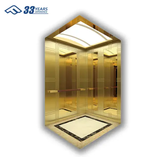 Passenger Elevator with Golden