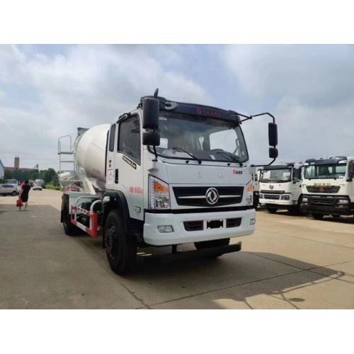 elf loaded automatic weighing concrete mixer truck
