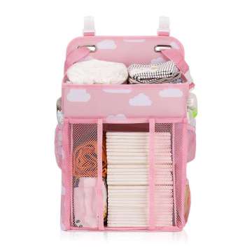 Hanging Diaper Organizer Pack - Nursery Storage Bag for Mommy