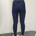 Moda Sports Pocket agarra calças equestres para mulheres