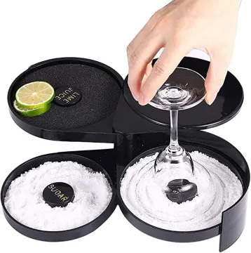 3 Tier Bar Glass Rimmer for Margarita