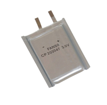 CP203047 3.0V 650mAh Li-MnO2 battery