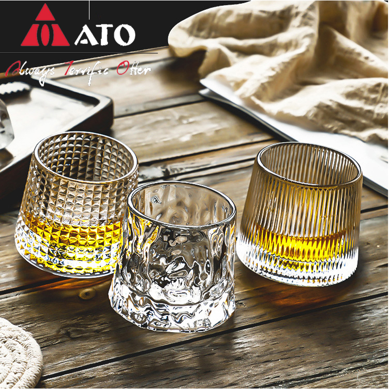 Ato Modern Crystal Whisky Wine Glass Set