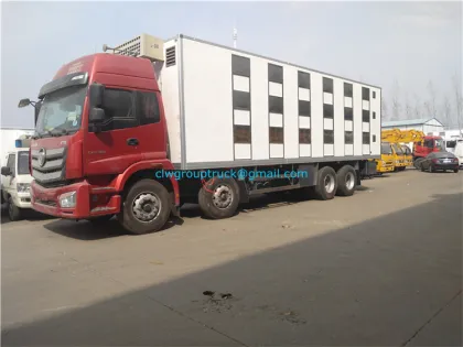 Foton 8x4 30 ton freezer body truck