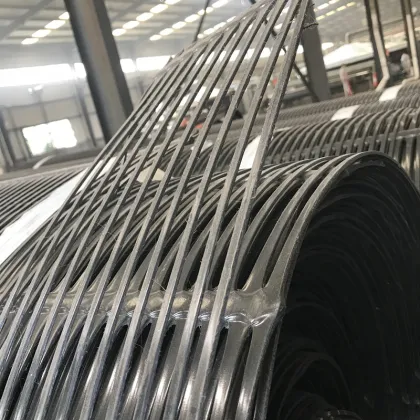 Road construction material HDPE/PP Uniaxial Plastic Geogrid