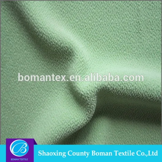2016 High Quality Crepe Spandex Fabric 95% Polyester5%Spandex Moss Crepe Fabric for Sales