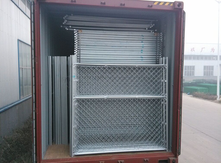 Australia Construction Site Galvanized Removable Used Temporary Fence,