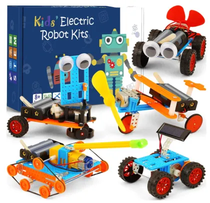 DIY STEM Toys, Activities, and Engineering Projects: Exploring Electric Motors, Robotics, and Science Kits