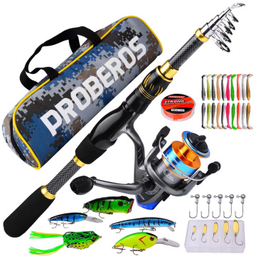 New Arrival OEM Telescopic Fishing Rod and Reel Combo Kit - Saltwater & Freshwater
