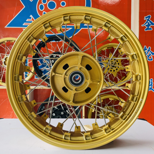 Motorcycle front and rear hubs