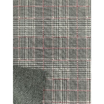 Plaid Pattern Jacquard Stoff