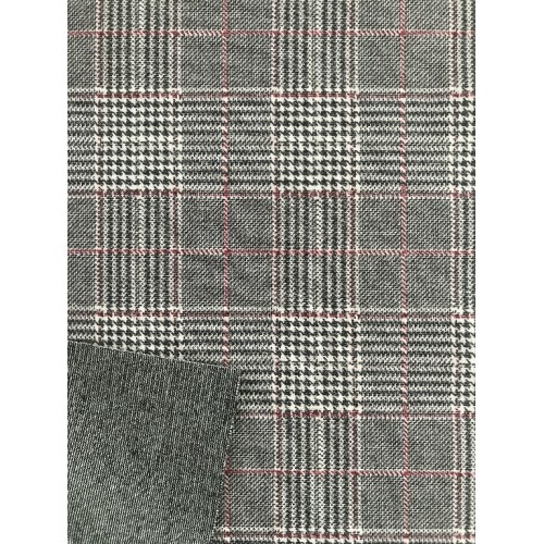 Plaid Pattern Jacquard Fabric