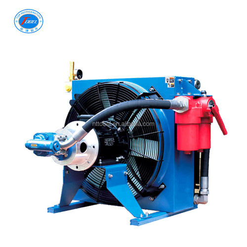 Plate fin Aluminum heat exchanger hydraulic oil cooler air cooler for hydraulic system