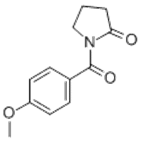 2-pirolidynon, 1- (4-metoksybenzoil) - CAS 72432-10-1