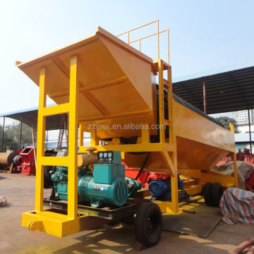 Small Mobile Trommel Screen for Placer Gold Wash Plant For Sale