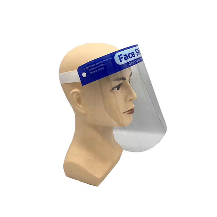 Protective visor disposable clear face shields