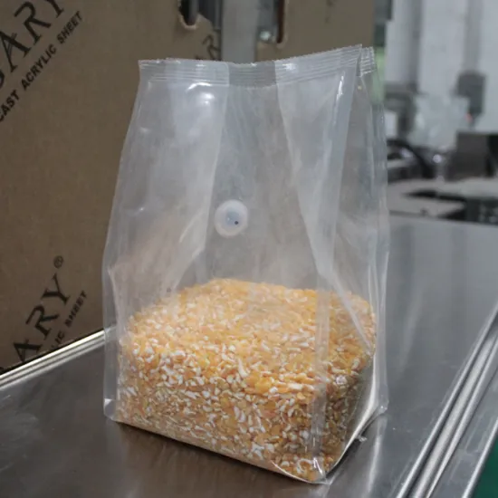 plastic granule/ rice/ corn/ wheat making granule packing machine