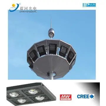 high lumens output led high pole light
