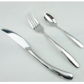 Stainless steel cutlery at home kitchen