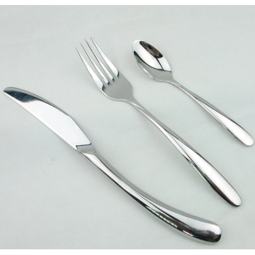 Stainless steel western tableware set