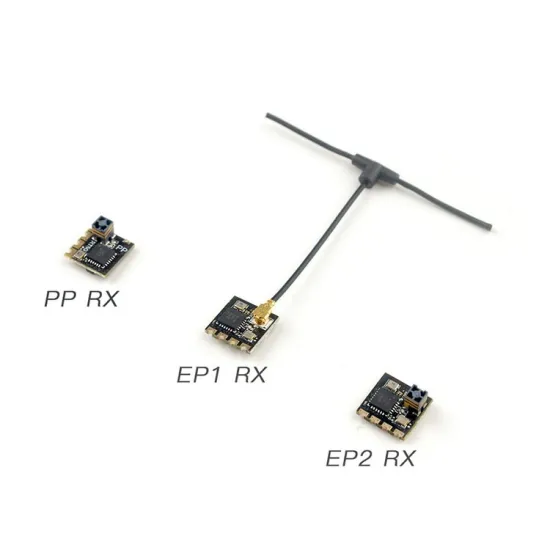 Happymodel ELRS 2.4G FPV Drone Transmitter and Receiver Board: Remote Control Kit for FPV Drones and Fix-Wing Airplanes