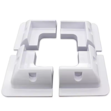 EU Stock 4pcs Solar Panel Mounting Bracket Set for Caravans, RVs, Boats, and Camper Vans: Adjustable and Durable Outdoor Equipment