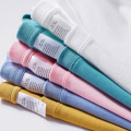 Camiseta de manga curta impressa de algodão de qualidade