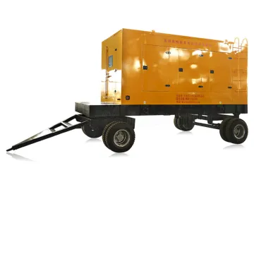 three phase generator diesel trailer mounted