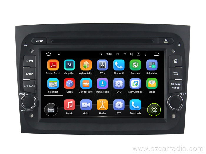 HD Screen Car audio Player for DOBLO 2016