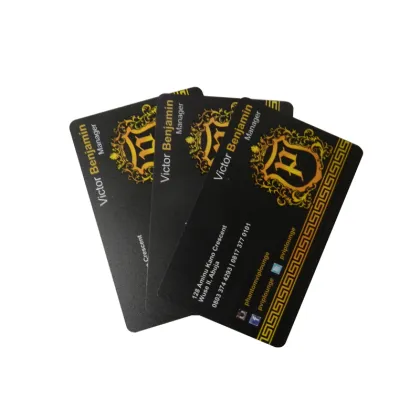 China Manufacturer Cheap PVC Visa Card Printing Services
