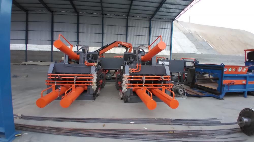 High Efficiency Hydraulic Scrap Metal Swarf Baler Machine