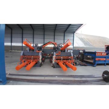 High Efficiency Hydraulic Scrap Metal Swarf Baler Machine