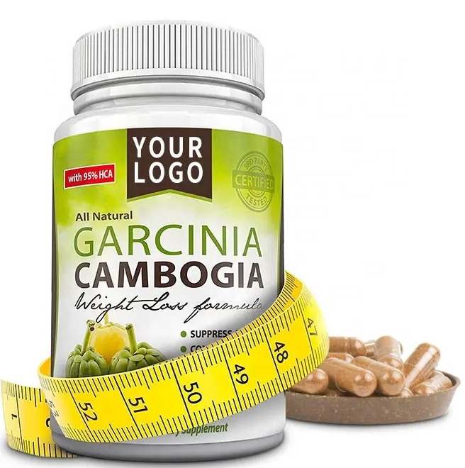 Cápsulas de quemador de grasa Garcinia Cambogia Apetito Supresor