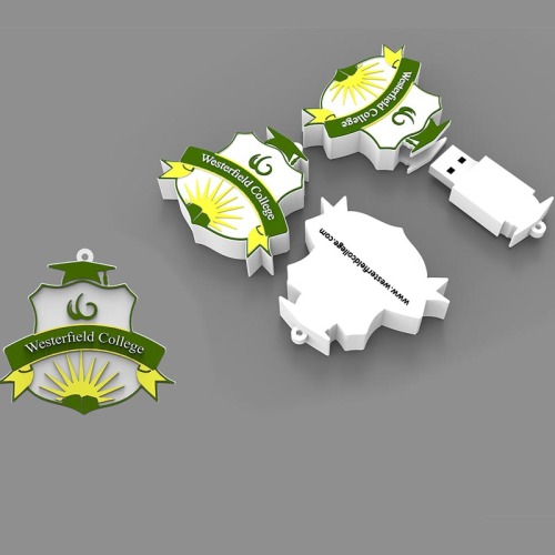 Logo-vormige USB-flashdrive