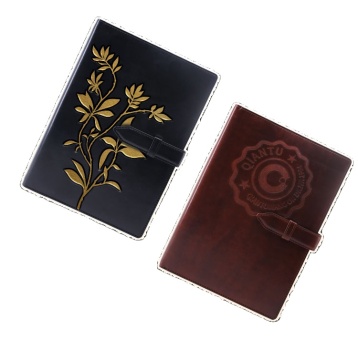 Notebook de diário de couro baixo de baixo MOQ para 2024-2025 Planejador Escolar