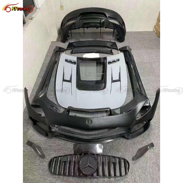 IMP Style Half Carbon Fiber Car Body Kit for Mercedes-Benz AMG GT GTC GTS 2015-2018