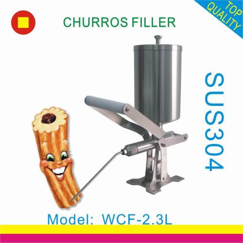 WCF-2.3L spanish churros filler/nuttela churros filling machine