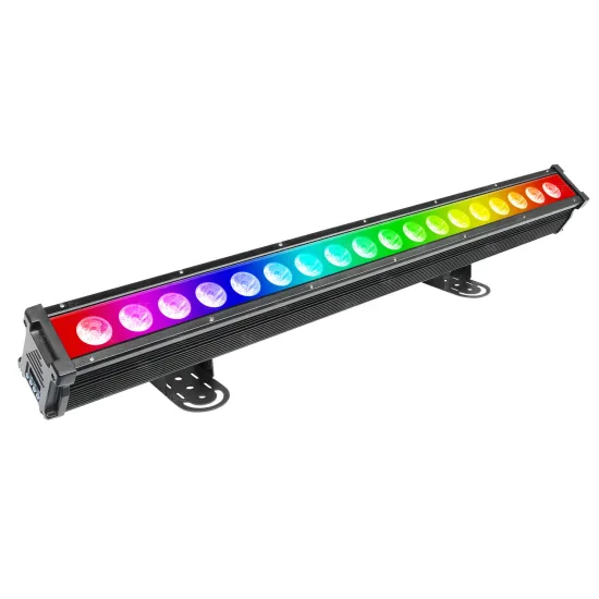 120W DMX512 Voice-Controlled RGBWA 5-in-1 IP65 Outdoor LED Wall Washer Light