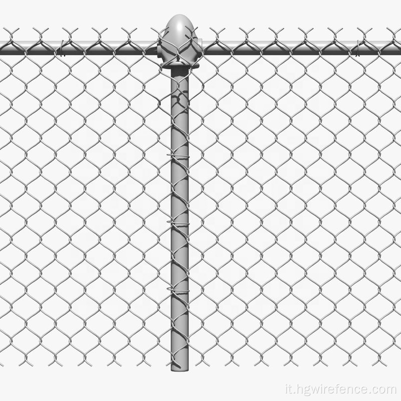 PVC Garden Coated Garden House Chain Link Fence