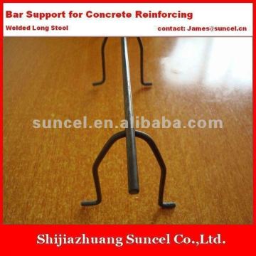 Bar support for concrete reinforcing mesh