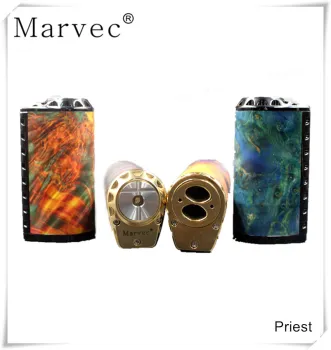 DNA75 chip stabilized wood box mod e cigarette