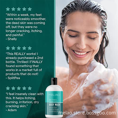 Deep Cleaning Moisturizing Anti Fungal Shower Gel