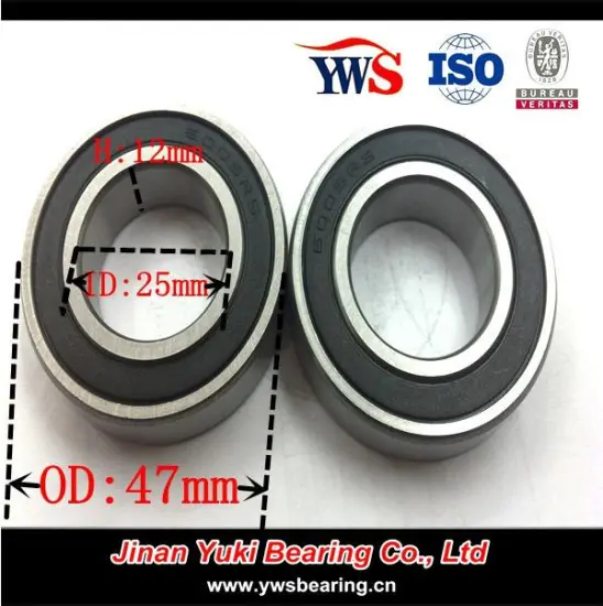 6005RS Deep Groove Ball Bearing