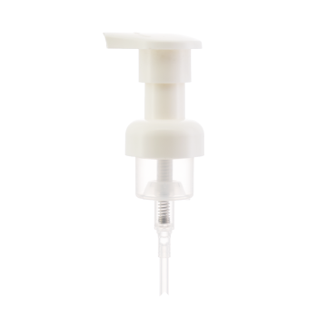 30MM White Smooth Locking Foamer Pump