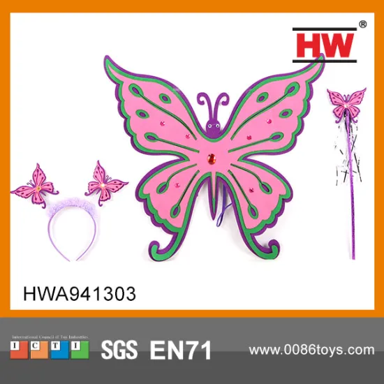 Cheaper Cloth Baby Butterfly Wings For Girls