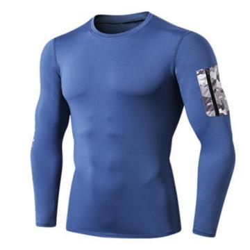 Chemises de compression à manches longues Cool Dry Fit pour hommes