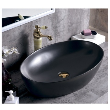 Matte Black Luxury Wash Basin Counter Top Basin