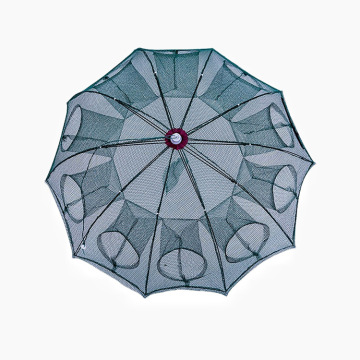OEM tragbarer Regenschirmformfischfischernetz für Garnelen, Krabben und Garnelen